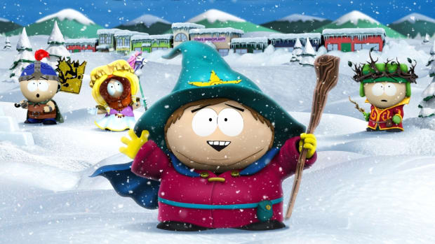 Core four in South Park Snow Day